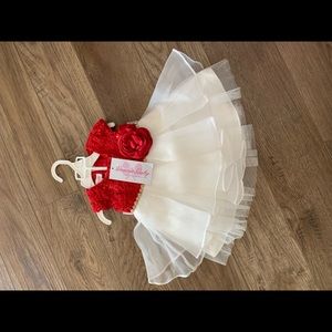 Baby Girl lot red and white